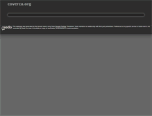 Tablet Screenshot of coverca.org